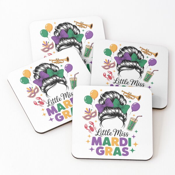 Item preview, Mardi Gras Messy Bun designed and sold by Formatage.