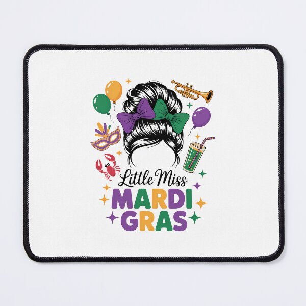 Item preview, Mardi Gras Messy Bun designed and sold by Formatage.