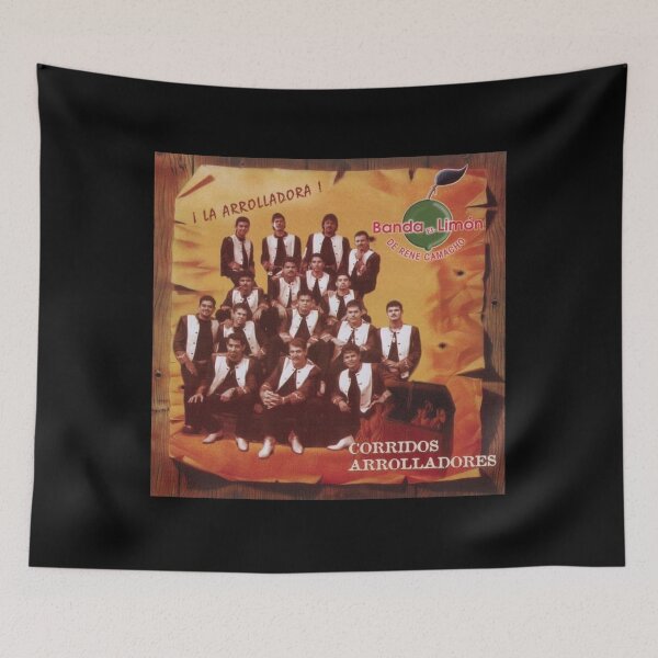 Item preview, La Arrolladora Banda El Limón De René Camacho - Corridos Arrolladores album 1997 designed and sold by CreepyApparel.