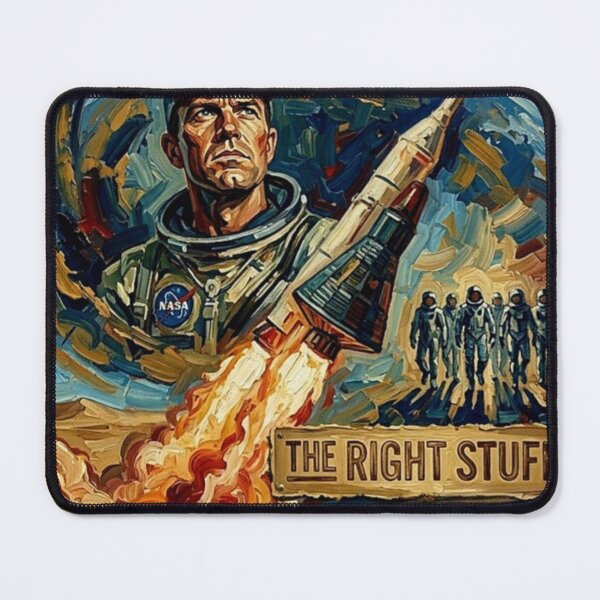 Item preview, The Mercury Seven: Broadstroke NASA Tribute designed and sold by Art's Diner.