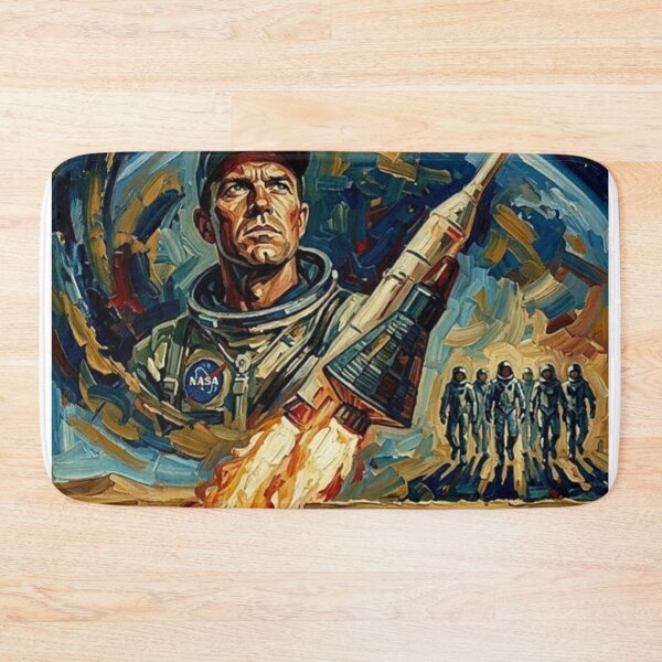Item preview, The Mercury Seven: Broadstroke NASA Tribute designed and sold by Art's Diner.