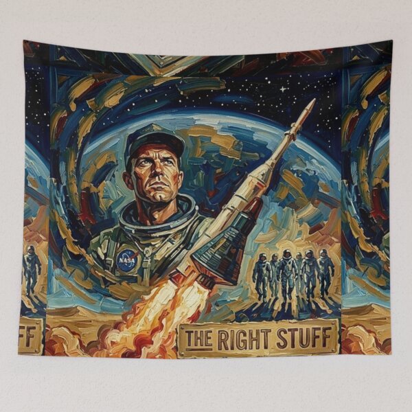 Item preview, The Mercury Seven: Broadstroke NASA Tribute designed and sold by Art's Diner.