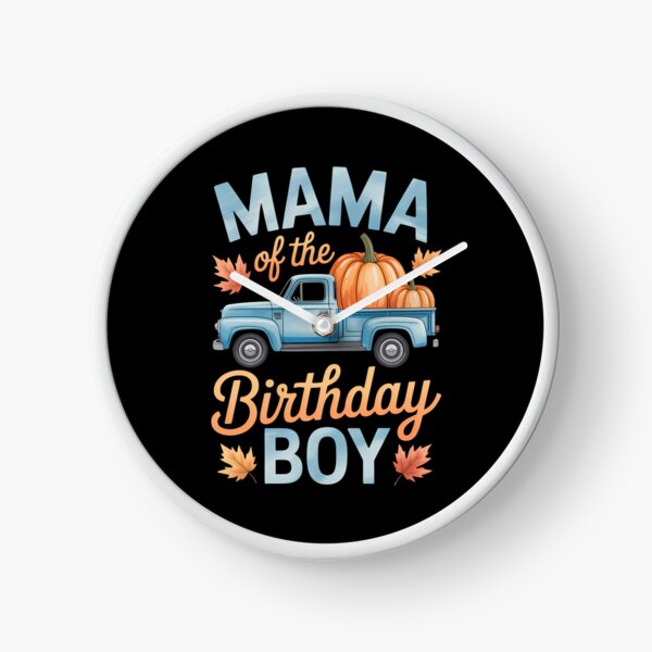 Item preview, Mama of The Birthday Boy Pumpkin Truck 1st Bday Family designed and sold by Formatage.