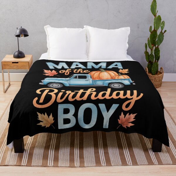 Item preview, Mama of The Birthday Boy Pumpkin Truck 1st Bday Family designed and sold by Formatage.