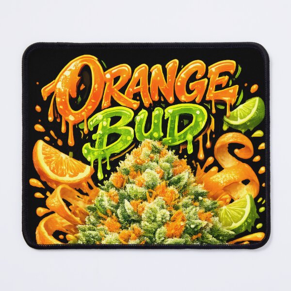 Item preview, Orange Bud Graffiti Print | Sweet Citrus Orange Skunk designed and sold by WAUZ.