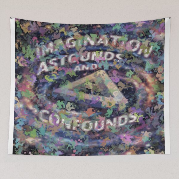 Item preview, imagination spiral 17 slick colorful typographic geometric abstract design designed and sold by SmashingDeals.