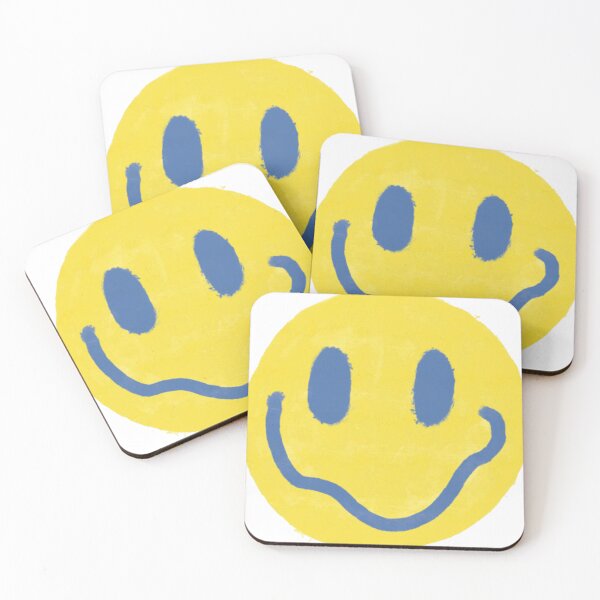 Item preview, Yellow and Blue Vintage Smiley Face  designed and sold by PorterMoyer.