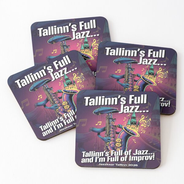 Item preview, Tallinn’s Full of Jazz – Estonia Saxophone Street Art T-Shirt | Jazzkaar Festival Inspired Urban Music Design designed and sold by Sushikidsntoddlers.