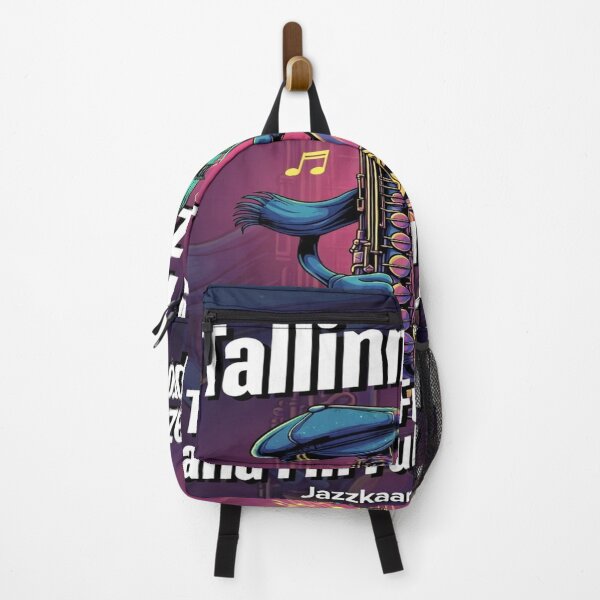 Item preview, Tallinn’s Full of Jazz – Estonia Saxophone Street Art T-Shirt | Jazzkaar Festival Inspired Urban Music Design designed and sold by Sushikidsntod.