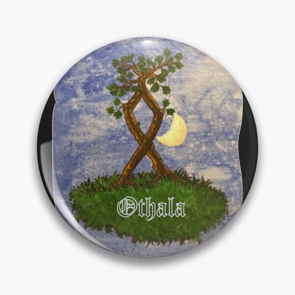 Item preview, The Othala rune in two trees designed and sold by creaphyl28.