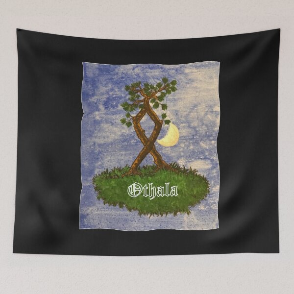 Item preview, The Othala rune in two trees designed and sold by creaphyl28.