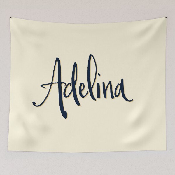 Item preview, ADELINA personalized type design designed and sold by CharlottePlaceArt.