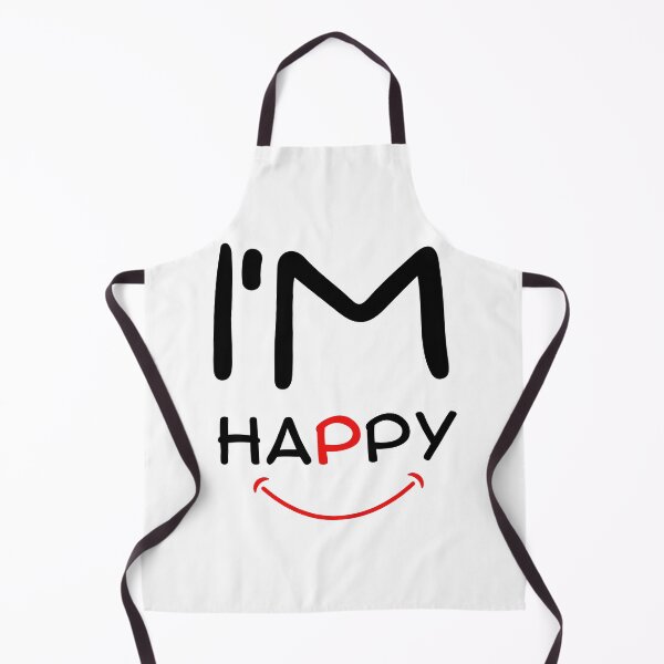 Item preview, I’m Happy – Minimalist Positive Quote Typography T-Shirt | Motivational Aesthetic Design designed and sold by WaviStudio.