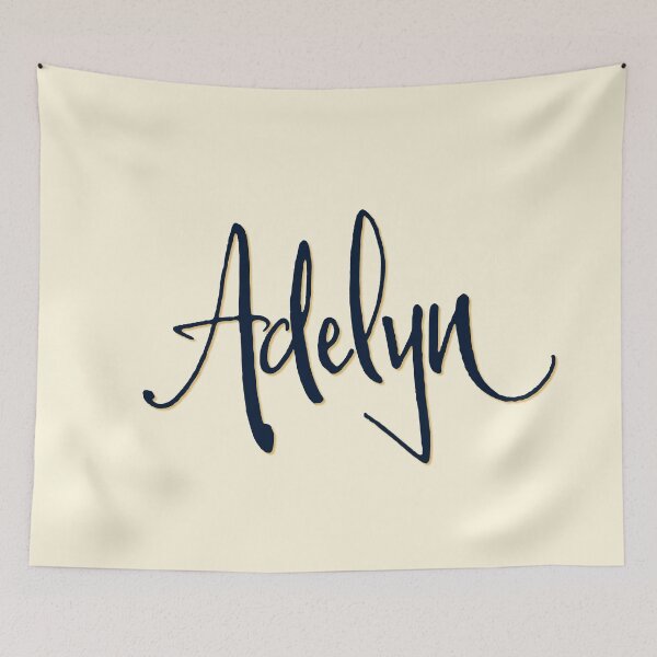 Item preview, ADELYN personalized type design designed and sold by CharlottePlaceArt.