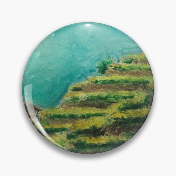 Item preview, Terraces - Oil Pastel designed and sold by juliasoleil.