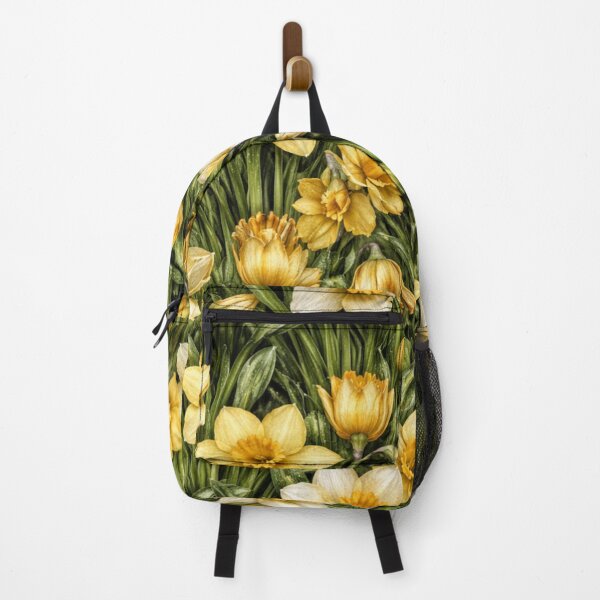 Item preview, Bold Daffodils Botanical Pattern designed and sold by Velvet Botanica Atelier.