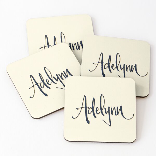Item preview, ADELYNN personalized type design designed and sold by CharlottePlaceArt.