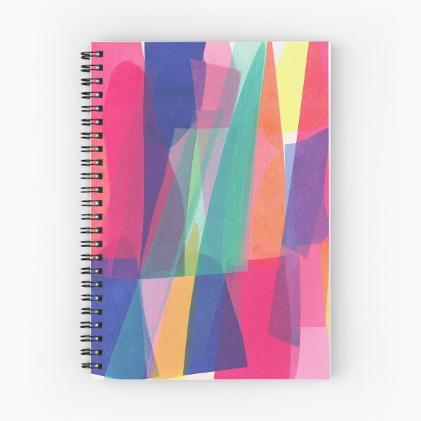Item preview, Layered Color Shapes Modern Abstract Composition designed and sold by trajeado14.