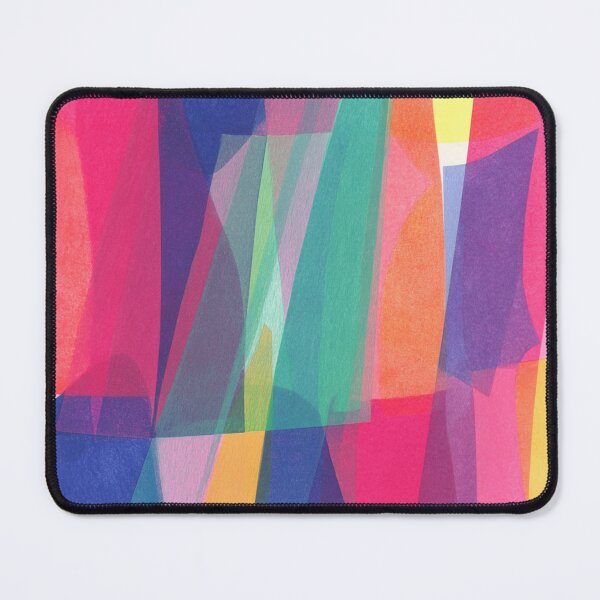 Item preview, Layered Color Shapes Modern Abstract Composition designed and sold by trajeado14.