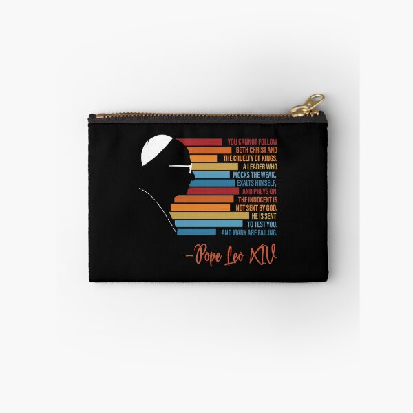 Item preview, You Cannot Follow Both Christ and the Cruelty of Kings Pope Leo XIV designed and sold by JustuKitties.