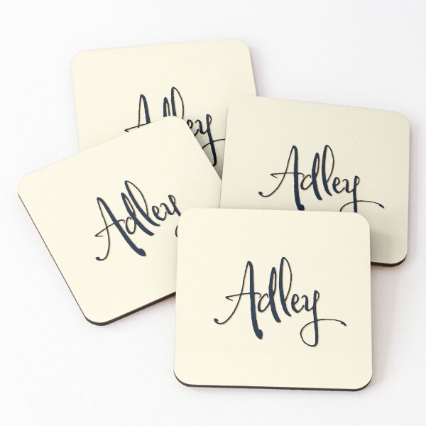 Item preview, ADLEY personalized type design designed and sold by CharlottePlaceArt.