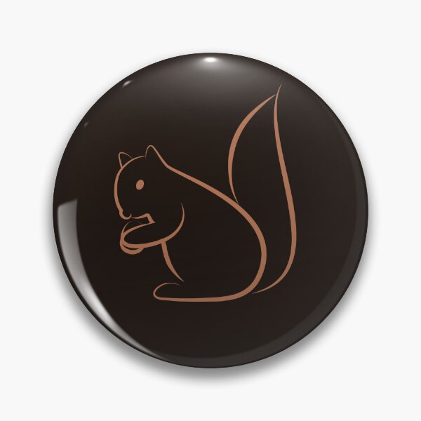 Item preview, Line Art Squirrel Illustration - Brown designed and sold by OG-Graphics.