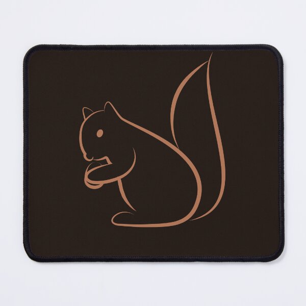 Item preview, Line Art Squirrel Illustration - Brown designed and sold by OG-Graphics.
