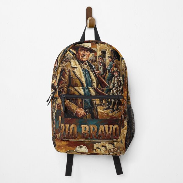 Item preview, The Sheriff of Presidio County: Rio Bravo Oil Art designed and sold by Art's Diner.