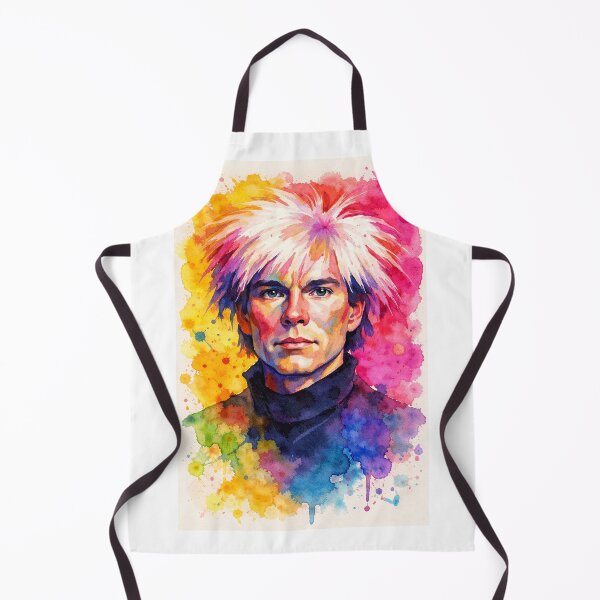 Item preview, Andy Warhol Watercolour Portrait | Pop Art Inspired Wall Art | Colourful Contemporary Art Print designed and sold by ConorKeeganArt.