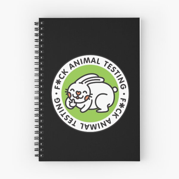 Item preview, Anti Animal Testing Bunny | Vegan Cruelty Free Activism designed and sold by Plant Cult.