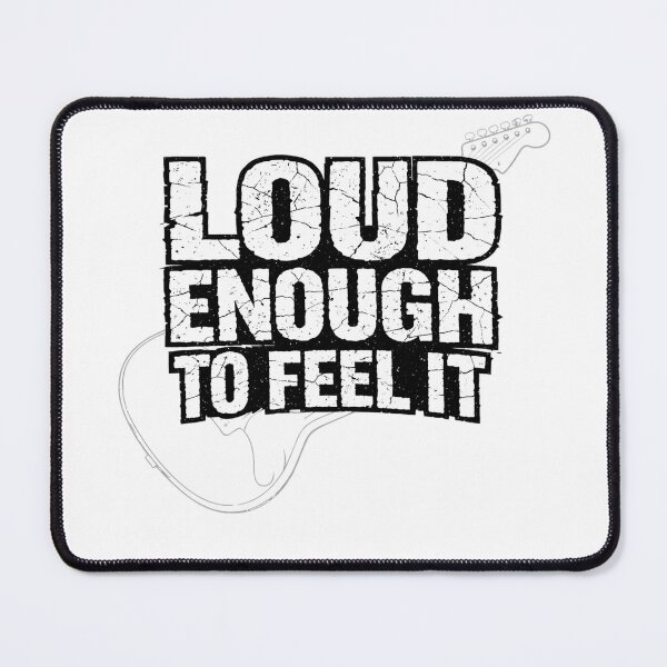 Item preview, Loud Enough to Feel It Grunge BW designed and sold by the-dovlat.