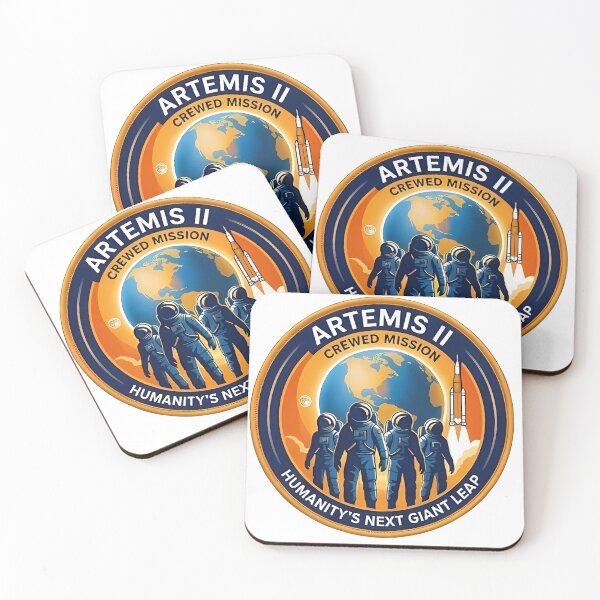Item preview, Artemis II Crewed Mission Space Design designed and sold by Ekracreatives.