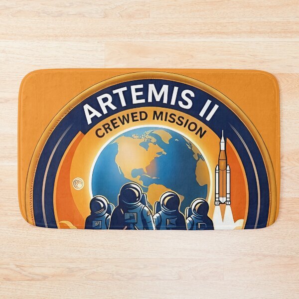 Item preview, Artemis II Crewed Mission Space Design designed and sold by Ekracreatives.