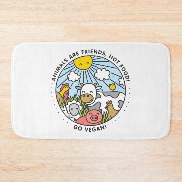 Item preview, Animals are friends, not food! Go Vegan! designed and sold by Plant Cult.
