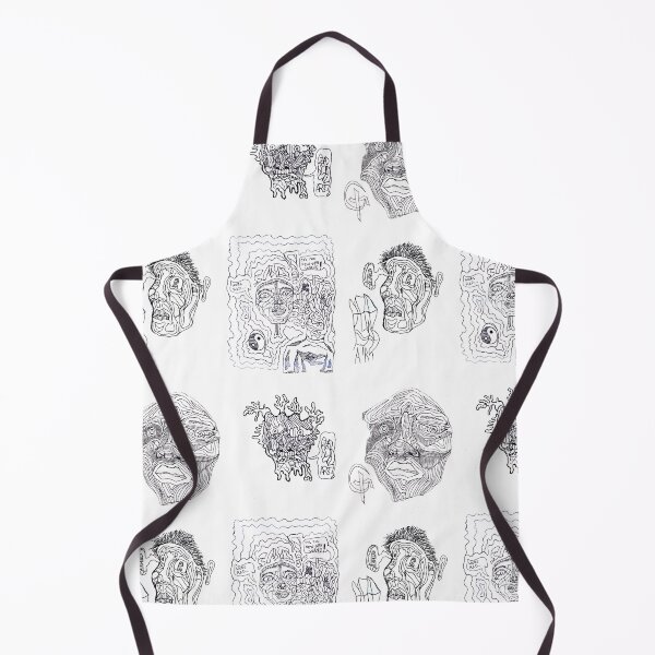 Item preview, B&W DEAD HEAD PATTERN V2 designed and sold by Odd-jewelry.