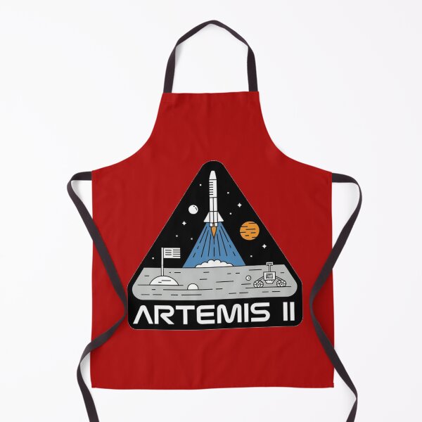 Item preview, Artemis II Comic Style Space Mission Retro NASA Inspired Design designed and sold by NatArtSA.
