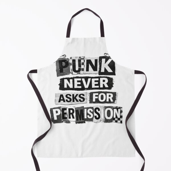 Item preview, Punk Never Asks for Permission BW designed and sold by the-dovlat.