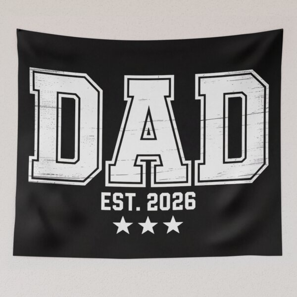 Item preview, Dad Est. 2026 New Father Minimalist Design designed and sold by NatArtSA.