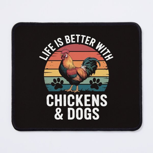 Item preview, Life Is Better With Chickens & Dogs Women Girls Farmer designed and sold by Hybrid-Mind.