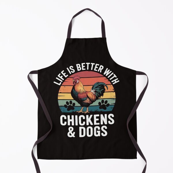 Item preview, Life Is Better With Chickens & Dogs Women Girls Farmer designed and sold by Hybrid-Mind.