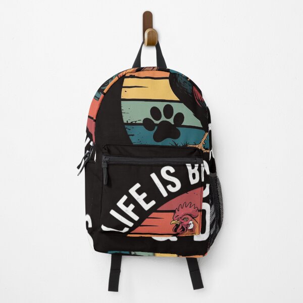 Item preview, Life Is Better With Chickens & Dogs Women Girls Farmer designed and sold by Hybrid-Mind.