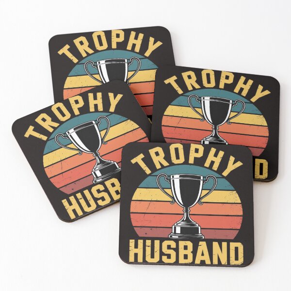 Item preview, Trophy Husband Funny for Cool Father or Dad designed and sold by Hybrid-Mind.