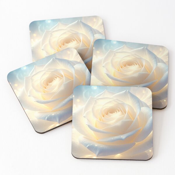 Item preview, The beauty of a white rose to dream about - Loyalty designed and sold by Kimenta Fashion.
