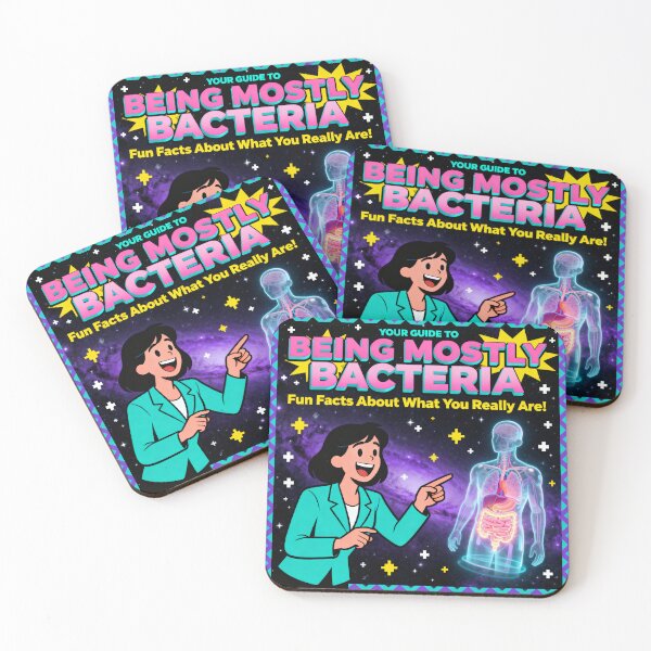 Item preview, Being Mostly Bacteria - Retro VHS Parody Art designed and sold by PictorialWhimsy.