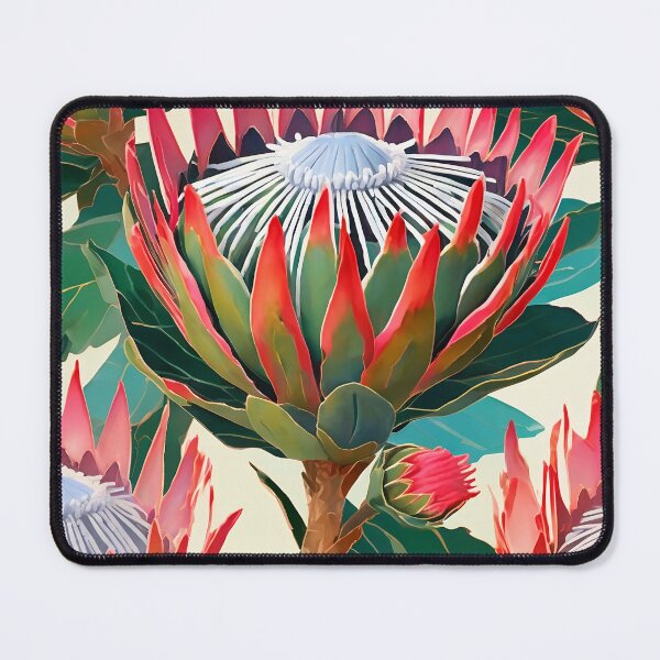 Item preview, Majestic King Protea – Vibrant Floral Beauty designed and sold by NatArtSA.