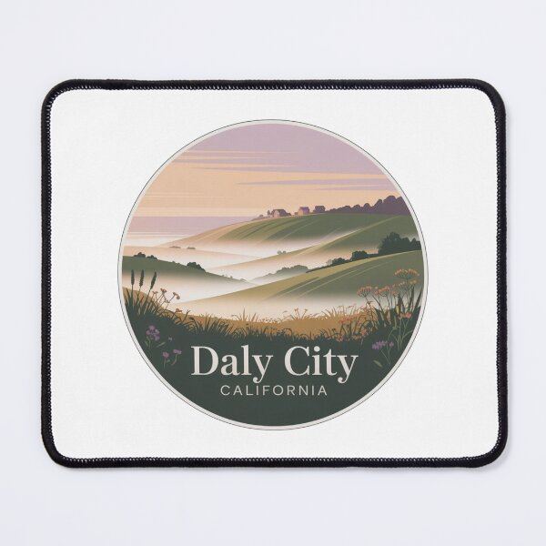 Item preview, Daly City California: Foggy Hills Emblem designed and sold by CircinusStore.