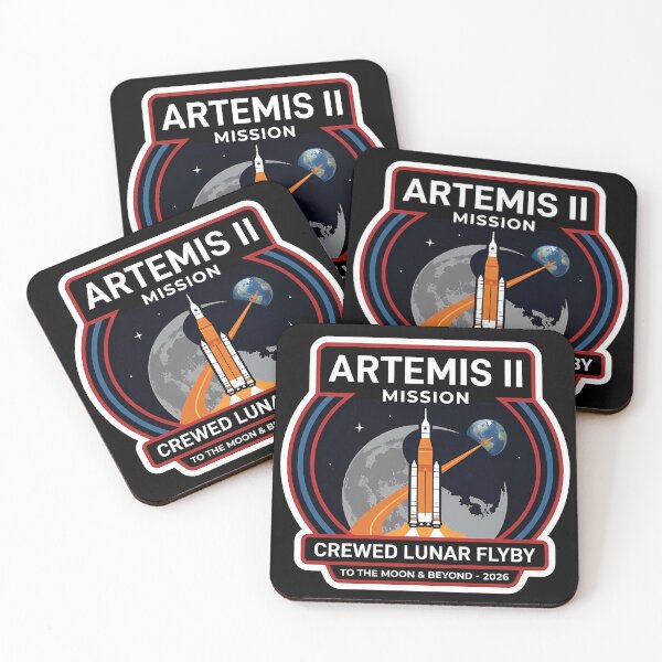 Item preview, Artemis II Mission Lunar Flyby Design designed and sold by Ekracreatives.