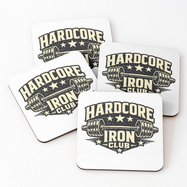 Item preview, Hardcore Iron Club Gym Rat Workout Bodybuilding Fitness designed and sold by athenaVart.