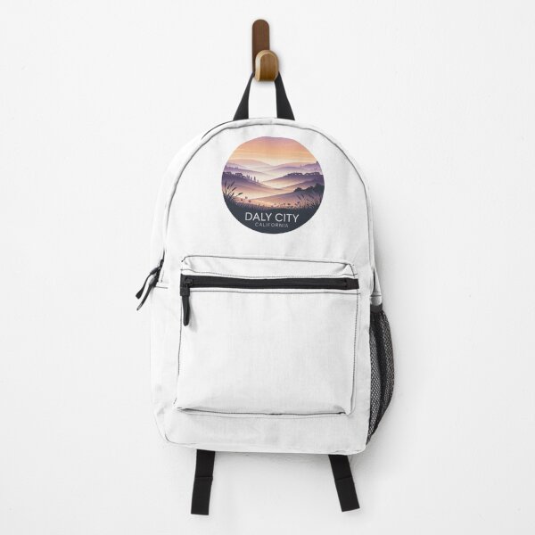 Item preview, Daly City California: Pastel Foggy Landscape Illustration designed and sold by CircinusStore.