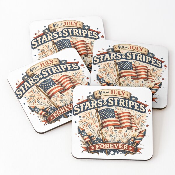 Item preview, Vintage Stars and Stripes Forever 4th of July Americana designed and sold by Aurora Prints.